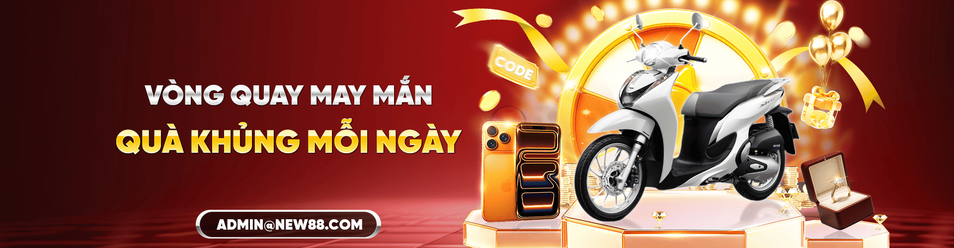 Quay Thưởng Nhận Quà Tại New88